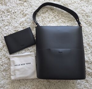 Freja New York Vegan Leather Shoulder Bag